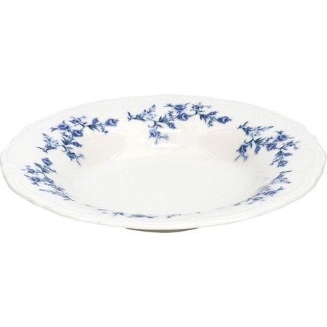 Assiette Creuse 23,5/14xh4cm Blue Flower Retro - Fine Dining Living (1/5)
