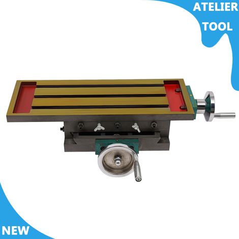 ATELIER Table de travail de fraise Table de travail de fraise 2 axes pour fraise machine de forage (1/5)