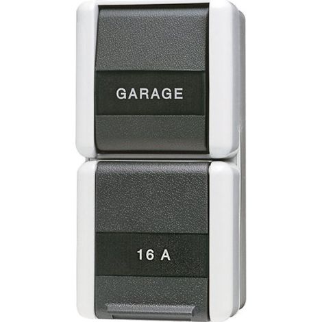 JUNG 876 NAW PRISE DE COURANT SCHUKO AVEC INTERRUPTEUR 876NAW