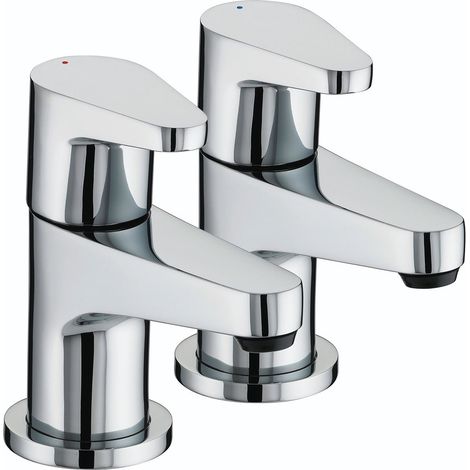 Bristan Quest Bath Taps - Chrome Plated
