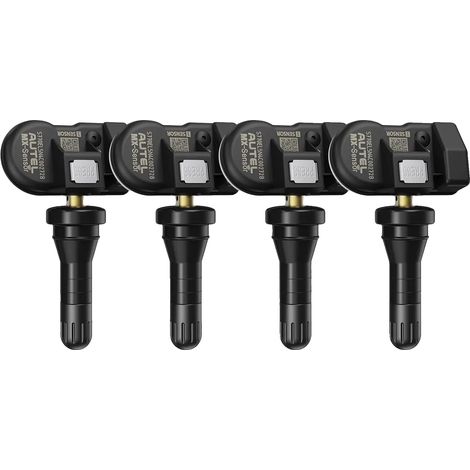 Sensor TPMS, compatibilidad de doble frecuencia, fácil instalación, 4 sensores de goma. (1/2)