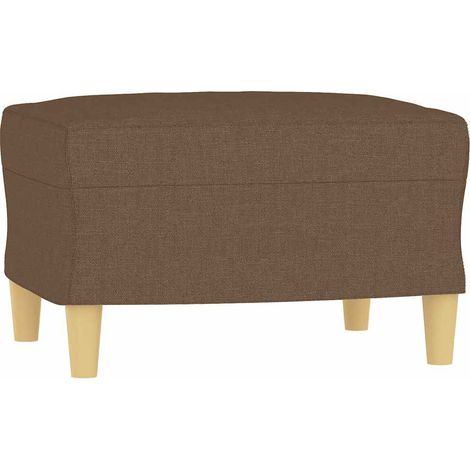 Repose-pied Marron 60x50x41 cm Tissu CFW600045 (1/5)