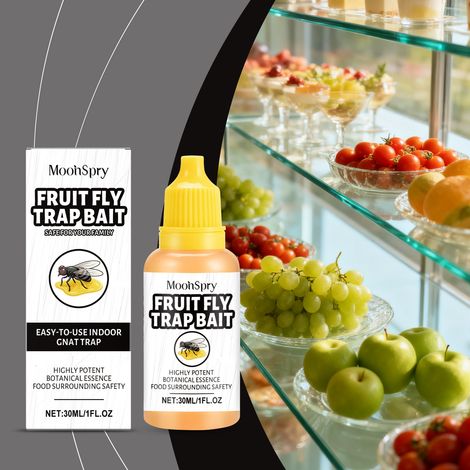 Sorbitol-based fruit fly attractant, effectively captures fruit flies in restaurant kitchens -- 30ml -- BIEMMEDUE (1/5)