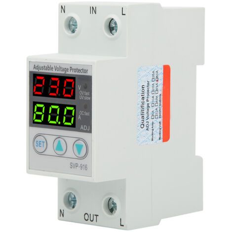 QORVA-SVP‑916 Dispositif de protection contre les surtensions et les sous-tensions réglables 230 V (1/5)