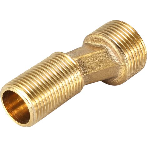 Raccord hexagonal en laiton NPT 3/4" x 1/2" pour tuyau d'eau - Accessoires de raccordement (1/5)