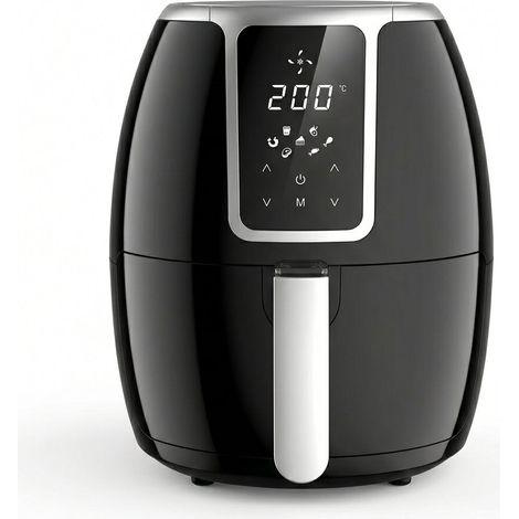 Air fryer 4.5L 360°- Friteuse à Air Compacte, Programmes Auto, Compatible Lave-Vaisselle