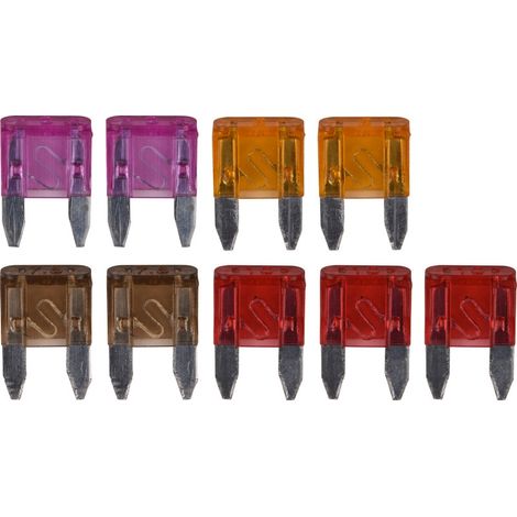 9 Mini Fusibles assortis 3-10A (1/2)