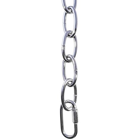 Candado Interlusa cromado 5mm grosor 1m