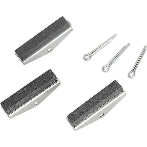 vs0221 Cylindre Hone de pierre, 3 x 1 1/8 Pierres moyen