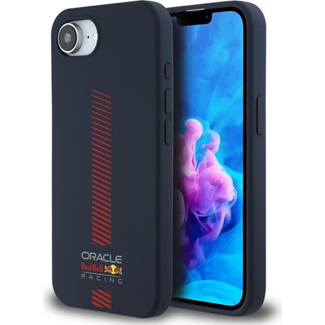 Coque MagSafe Red Bull bleu marine pour iPhone 16e (1/5)