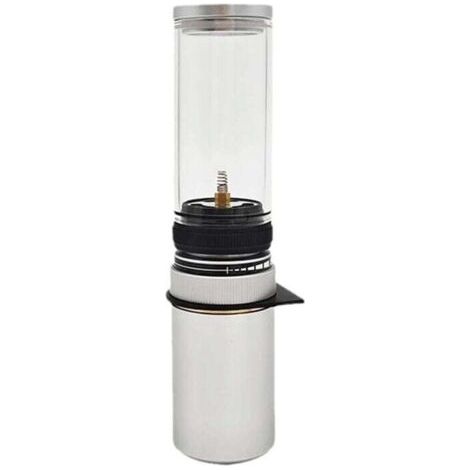Veilleuse à gaz pour extérieur, de camping portable, lampe à gaz à l'épreuve du vent, lampe torche à bougie à gaz réglable, pièce de camping (1/5)