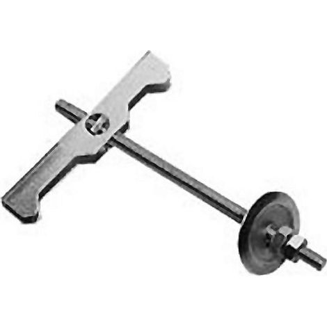 LAPAFIL esparrago basculante m-5x100 , Esparrago basculante Tamaño: 5 x 100 mm Galvanizado M/5.