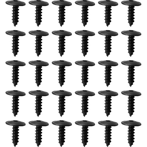 Vis Torx autotaraudeuses pour protections anti-éclaboussures sous moteur de voiture (30 pièces) (1/5)