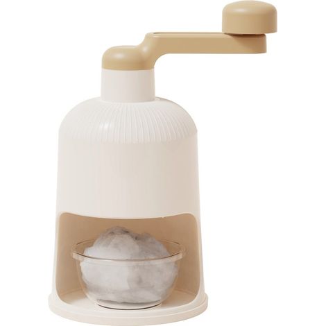 Máquina manual para raspar hielo con manivela, rompehielos con recipiente recolector antiderrame, ideal para el hogar y para acampar (1/5)