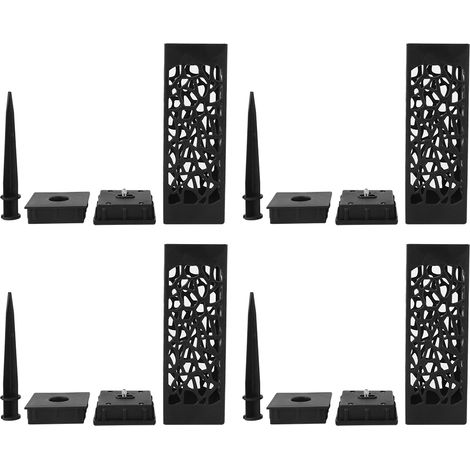 Lampes solaires LED étanches à piquer pour pelouse, jardin, cour et allée (1/5)