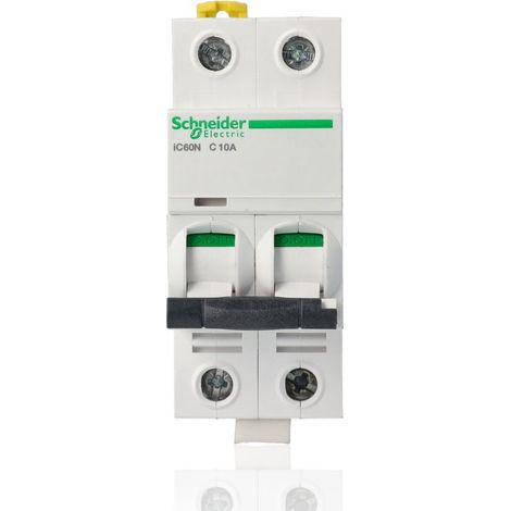 Interruttore magnetotermico iC60N 2P C 10A 6000A - A9F79210