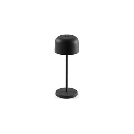 Lampada da tavolo portatile MAVIS nera 2W touch IP54 71920