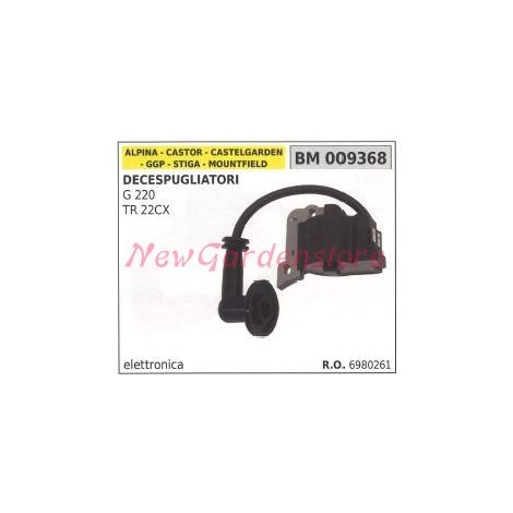 Bobina accensione GGP STIGA CASTELGARDEN decespugliatori G 220  TR 22CX 009368