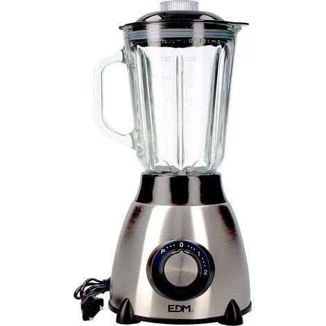 Mixeur Avec Bol De Verre 1,5 L  550w Ø18x40cm Edm - EDM (1/2)