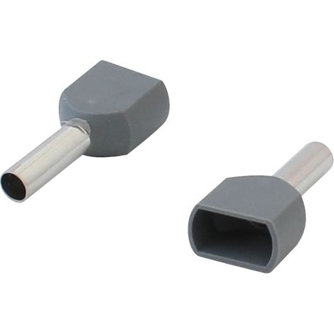 Terminale a manicotto a doppio isolamento 22,5 mm, 10 pezzi - E-652-0049
