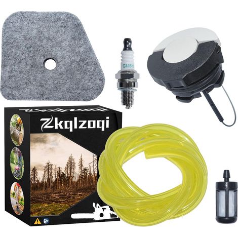 Filtre à air, filtre à carburant, durite et bouchon pour Stihl FS90 FS100 FS110 FS130 HT101 HT130 HT131, filtre à air, filtre à carburant, durite, bougie, bouchon de carburant. (1/5)