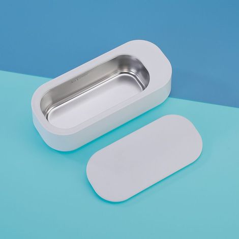 Nettoyeur de lunettes à ultrasons, nettoyeur à ultrasons portable compact pour montre (1/2)