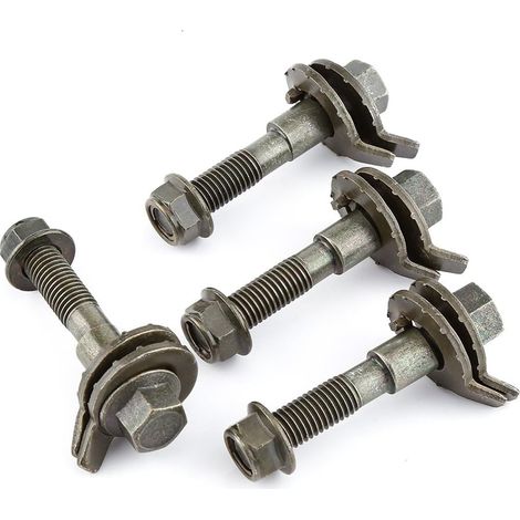 Nockenbolzen – 4 Stück, 14 mm, Stahl, für Vierrad-Ausrichtung, verstellbares Sturz-Set (1/5)