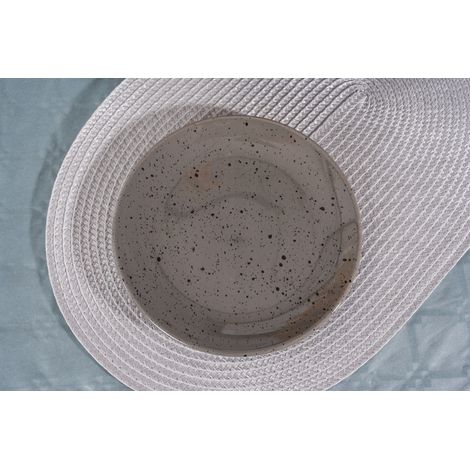 Assiette à dessert en grès, 19 cm (1/3)