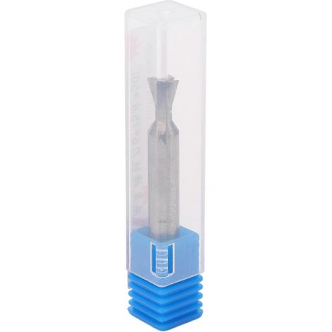 Schwalbenschwanzfräser aus Hartmetall, 6 mm Schaftdurchmesser, 4 Schneiden, 50 mm Länge, universeller Schwalbenschwanzfräser, 75°