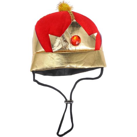 Decorative Crown Hat for Pets - Party Accessory for Dogs and Cats - Comfortable for Festive Events (1/5)