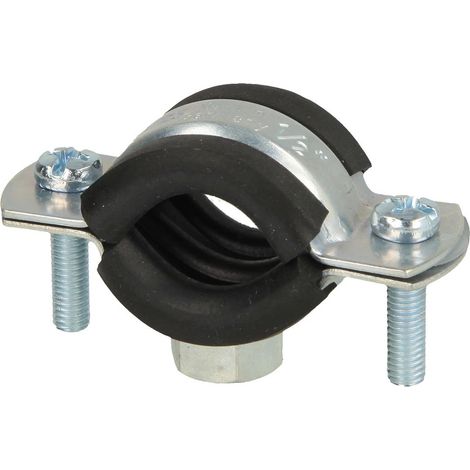 Colliers de serrage à visser galvanisé M8 x 20-25 mm (1/2’’)