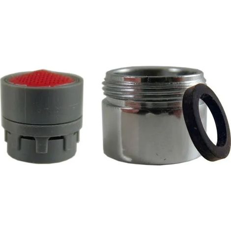 Mousseur aérateur 6 litres/minute, mâle 18 x 100 spécial robinet design (1/4)