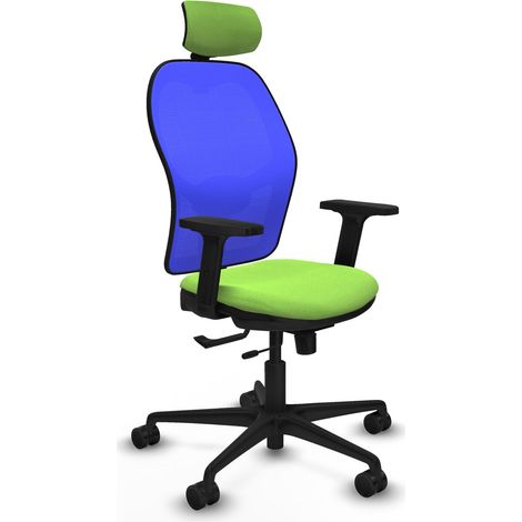 Chaise de bureau piqueras y crespo Jorquera mousse et roulettes (1/2)
