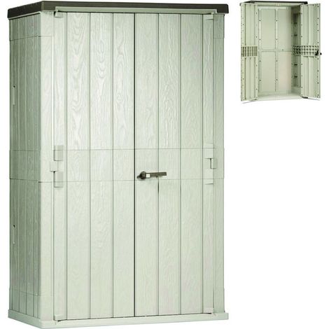 Casetta da giardino 2 ante - cm 130x75,6x206,2