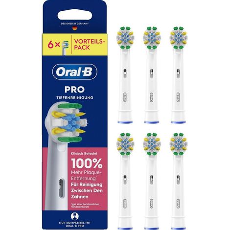 Oral-B Pro Tiefenreinigung 6er Aufsteckbürsten