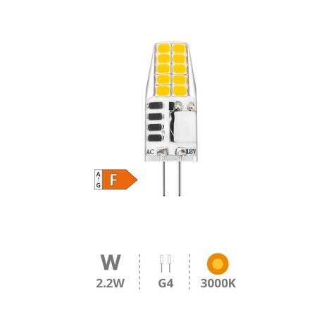 Bombilla de led 1.8W G4 3000K 12V GSC 200675009
