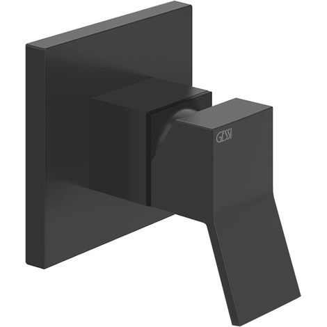 Gessi Farbset Unterputz-WT EHM Rettangolo K für UKP 46112 1 Ausgang oben schwarz XL (1/2)