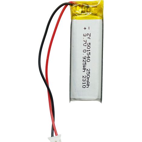 Das Fingerabdruckschloss (Modell 501540) verfügt über einen 250mAh 3,7V Polymer-Lithium-Akku und ein wiederaufladbares Bluetooth-Headset für eine lange Akkulaufzeit. (1/4)