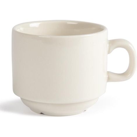 Tasse à Thé Empilable Ivory 206ml - Lot par 12 - Olympia