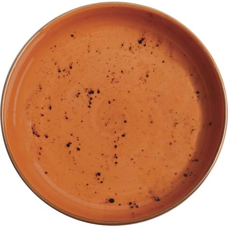Assiette plate porcelaine Dahlia - 200 mm - Finedine (1/5)