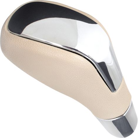 Pomello del cambio automatico Renault Fluence 2010- BEIGE + CROMATO (1/5)