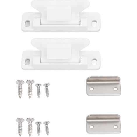 jeux de loquets porte d'armoire extérieure, serrure en plastique (1/5)