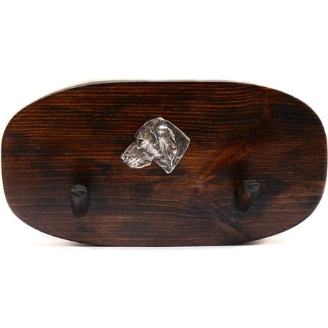 Pointer: colgador de accesorios, colgador de medallas con un perro, ganchos para llaves de Art-Dog (1/5)