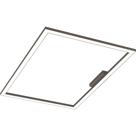 LUMICOM FLOOR Plafoniera, STRIP LED, 58W/m, 3000K, metallo, tortora lucido, 60x90cm (1/2)