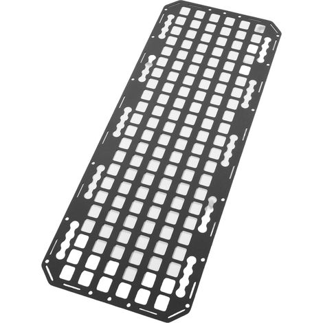 Panneaux Molle pour Véhicules – Support de Panneau Molle pour Lit de Camion 883 X 330 X 2 Mm, Panneau de Rangement Modulaire pour Véhicule, Camion, Voiture, Camping-car avec Sangles de (1/4)