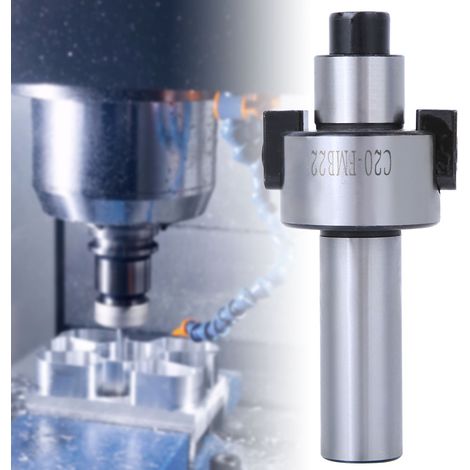 Porte-outil CNC en acier C20 FMB22, accessoire industriel non revêtu pour fraiseuse (1/5)