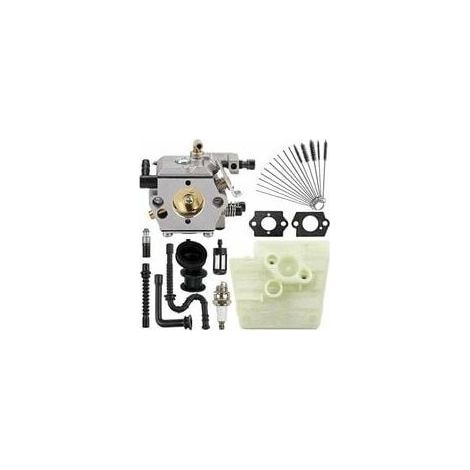 Carburateur pour tronçonneuse STIHL 024 026 024AV 024S MS240 MS260 Pro, remplace WT-194, WT-194-1, 1121 120 0611, avec filtre à air (1/4)