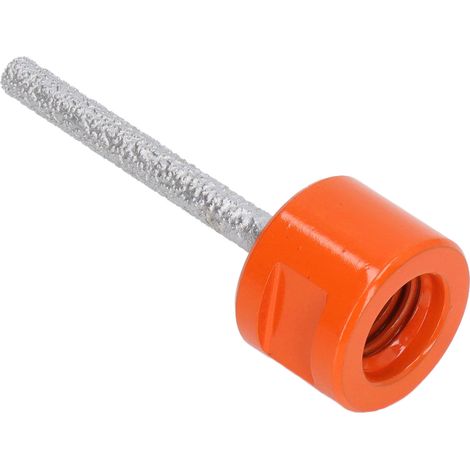 Fraise diamantée pour agrandir, tailler et façonner les trous de granit et de quartz, 6 mm / 0,24 po (1/5)
