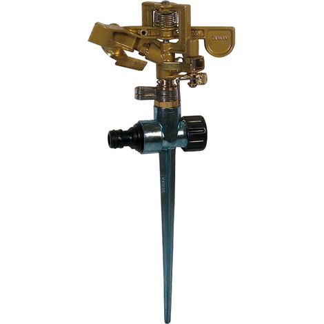 IRRIGATORE METALLO SETTORE CON PICCHETTO