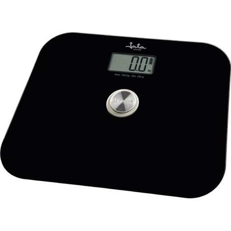 JATA HBAS1499 balance Carré Noir Pèse-personne électronique